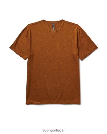 urze caramelo camiseta zéfiro homens Vuori 68NJ8J508 roupas