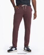urze castanha calça performance ponto homens Vuori 68NJ8J891 roupas - Image 2