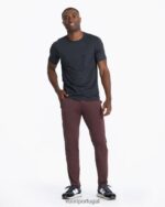 urze castanha calça performance ponto homens Vuori 68NJ8J891 roupas - Image 5