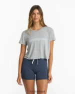 urze cinza bom dia camiseta mulheres Vuori 68NJ8J93 roupas