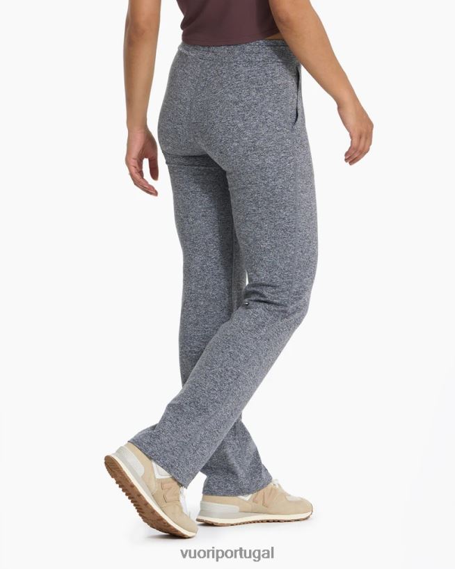 urze cinza calça flare com perna larga halo mulheres Vuori 68NJ8J340 roupas - Image 4