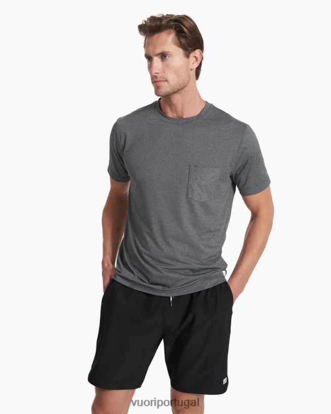 urze cinza camiseta de desempenho tradewind homens Vuori 68NJ8J474 roupas - Image 2