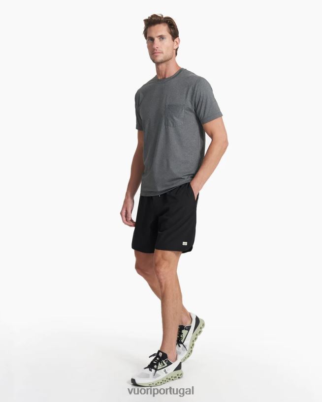urze cinza camiseta de desempenho tradewind homens Vuori 68NJ8J474 roupas - Image 5