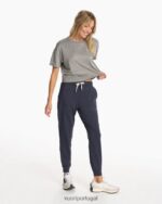 urze cinza camiseta de energia mulheres Vuori 68NJ8J109 roupas - Image 6