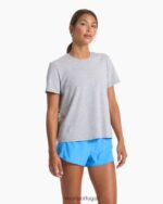 urze cinza camiseta de penas mulheres Vuori 68NJ8J97 roupas - Image 2