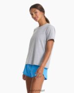 urze cinza camiseta de penas mulheres Vuori 68NJ8J97 roupas