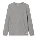 urze cinza camiseta strato tech manga longa homens Vuori 68NJ8J553 roupas