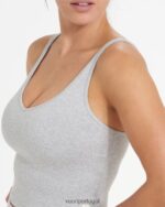 urze cinza claro colheita de desempenho halo mulheres Vuori 68NJ8J41 roupas - Image 3