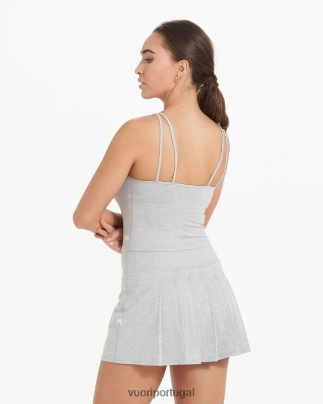urze cinza claro colheita de desempenho halo mulheres Vuori 68NJ8J41 roupas - Image 4