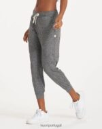urze cinza corredor de desempenho mulheres Vuori 68NJ8J294 roupas