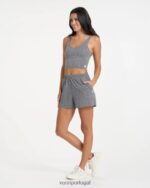 urze cinza namorado curto mulheres Vuori 68NJ8J201 roupas - Image 6