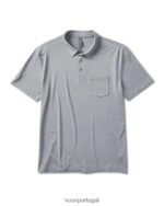 urze cinza polo zéfiro homens Vuori 68NJ8J524 roupas