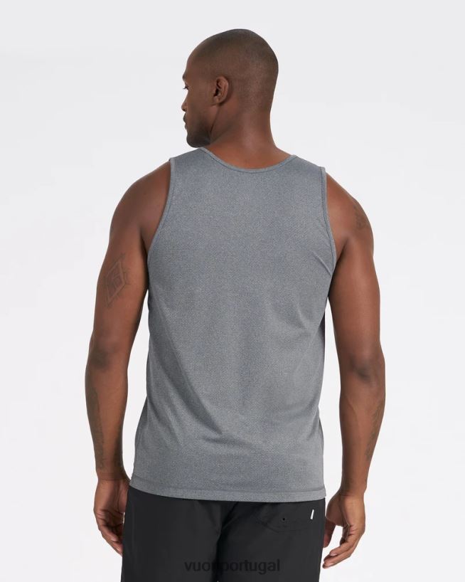 urze cinza tanque de desempenho de ventos alísios homens Vuori 68NJ8J450 roupas - Image 3