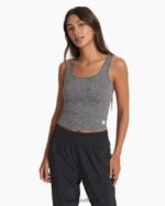 urze cinza tanque essencial halo mulheres Vuori 68NJ8J62 roupas