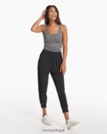 urze cinza tanque essencial halo mulheres Vuori 68NJ8J62 roupas - Image 5