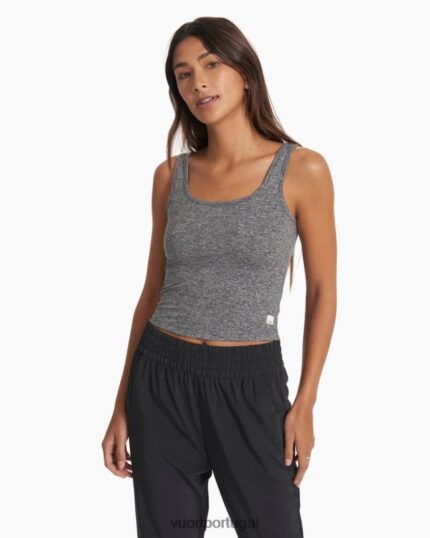 urze cinza tanque essencial halo mulheres Vuori 68NJ8J62 roupas