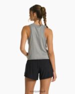 urze cinza topo de energia mulheres Vuori 68NJ8J47 roupas - Image 3