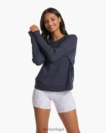 urze da meia-noite tripulação halo de manga longa mulheres Vuori 68NJ8J116 roupas - Image 3