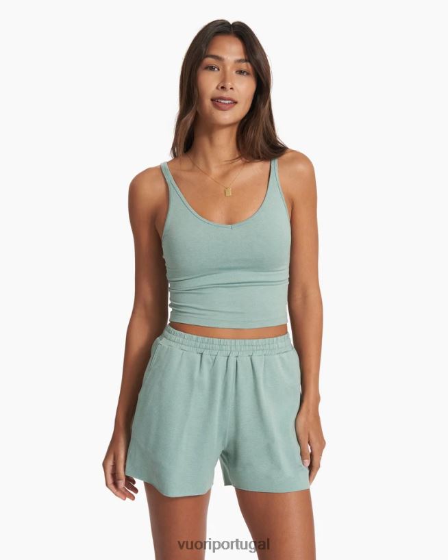 urze de aipo colheita de desempenho halo mulheres Vuori 68NJ8J39 roupas - Image 1