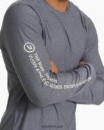 urze de carvão camiseta de água uluwatu 23 de manga comprida homens Vuori 68NJ8J605 roupas - Image 3