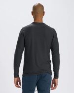 urze de carvão camiseta strato tech manga longa homens Vuori 68NJ8J552 roupas - Image 4