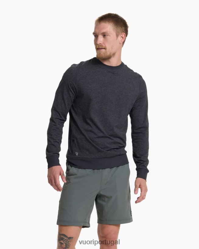 urze de carvão equipe de desempenho do ponto homens Vuori 68NJ8J557 roupas - Image 2