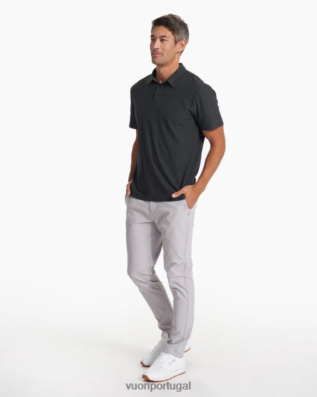 urze de carvão polo tech strato homens Vuori 68NJ8J516 roupas - Image 6