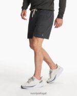 urze de carvão ponto curto homens Vuori 68NJ8J709 roupas - Image 6