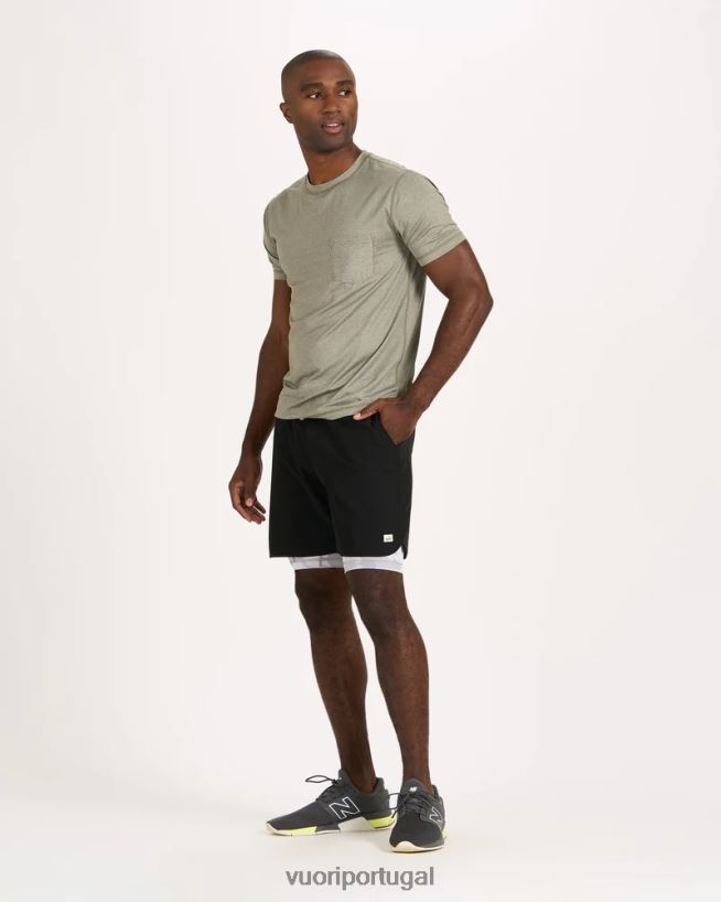 urze do exército camiseta de desempenho tradewind homens Vuori 68NJ8J505 roupas - Image 5