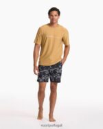 urze dourada escura camiseta de água uluwatu 23 de manga curta homens Vuori 68NJ8J493 roupas - Image 6