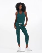 urze jade macacão luxuoso mulheres Vuori 68NJ8J360 roupas