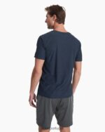 urze marinho camiseta strato tech homens Vuori 68NJ8J465 roupas - Image 4
