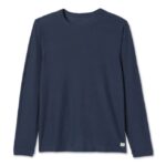 urze marinho camiseta strato tech manga longa homens Vuori 68NJ8J551 roupas