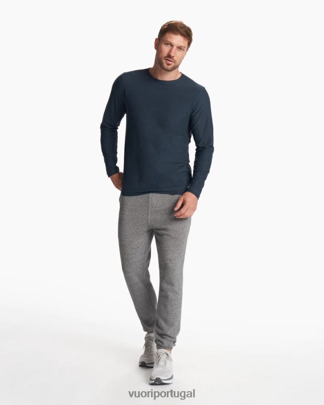 urze marinho camiseta strato tech manga longa homens Vuori 68NJ8J551 roupas - Image 5