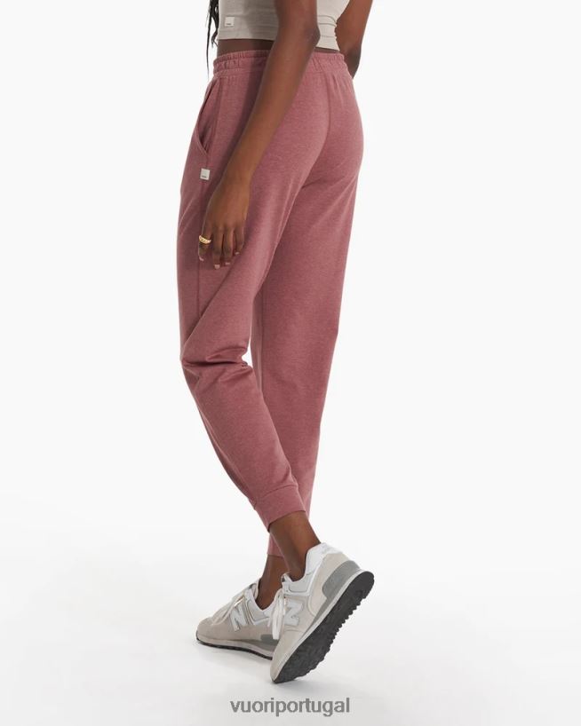 urze marsala jogger de desempenho - longo mulheres Vuori 68NJ8J309 roupas - Image 3