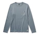 urze nuvem camiseta de desempenho tradewind de manga comprida homens Vuori 68NJ8J562 roupas