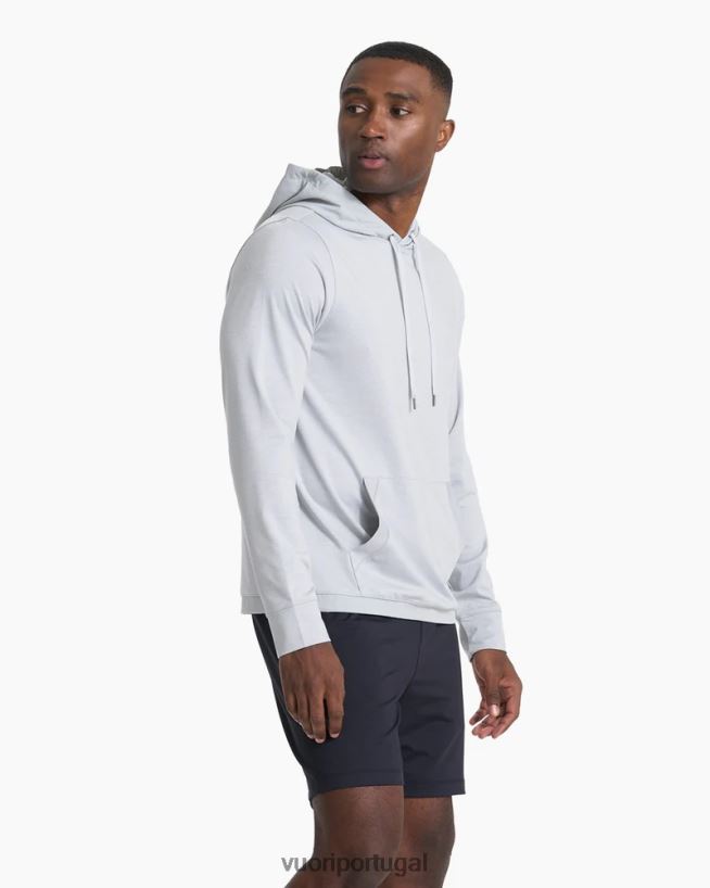 urze platina moletom com capuz elemento domingo homens Vuori 68NJ8J564 roupas - Image 3