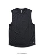 urze preta camiseta muscular zéfiro homens Vuori 68NJ8J453 roupas