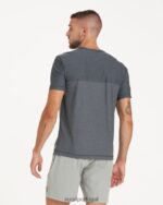 urze preta camiseta técnica grandview homens Vuori 68NJ8J504 roupas - Image 5