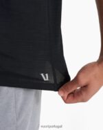 urze preta camiseta zéfiro homens Vuori 68NJ8J483 roupas - Image 4