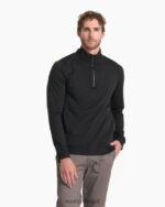 urze preta coronado meio zíper homens Vuori 68NJ8J586 roupas - Image 2