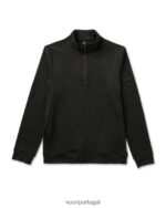 urze preta coronado meio zíper homens Vuori 68NJ8J586 roupas