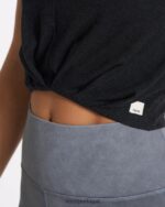 urze preta cove tanque de gola alta mulheres Vuori 68NJ8J43 roupas - Image 3