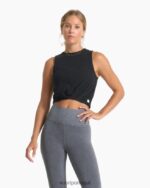 urze preta cove tanque de gola alta mulheres Vuori 68NJ8J43 roupas - Image 6