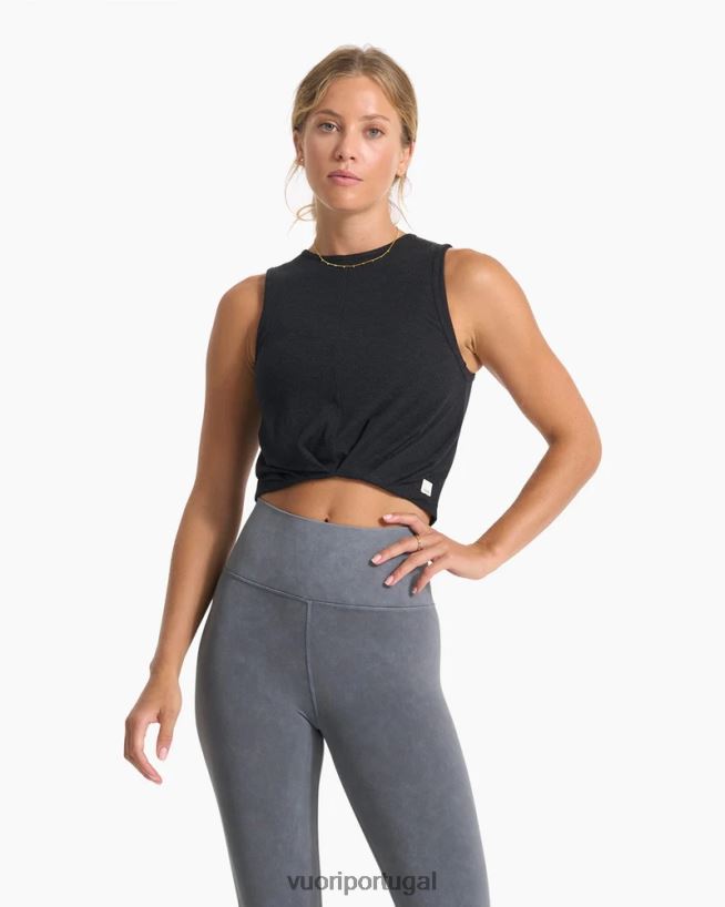 urze preta cove tanque de gola alta mulheres Vuori 68NJ8J43 roupas - Image 6