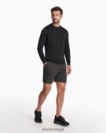 urze preta equipe de desempenho do ponto homens Vuori 68NJ8J556 roupas - Image 4