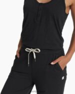 urze preta macacão cai mulheres Vuori 68NJ8J354 roupas - Image 5