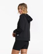urze preta moletom com capuz halo 2.0 mulheres Vuori 68NJ8J139 roupas - Image 4