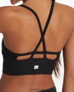 urze preta sutiã de elevação de linha longa mulheres Vuori 68NJ8J18 roupas - Image 6