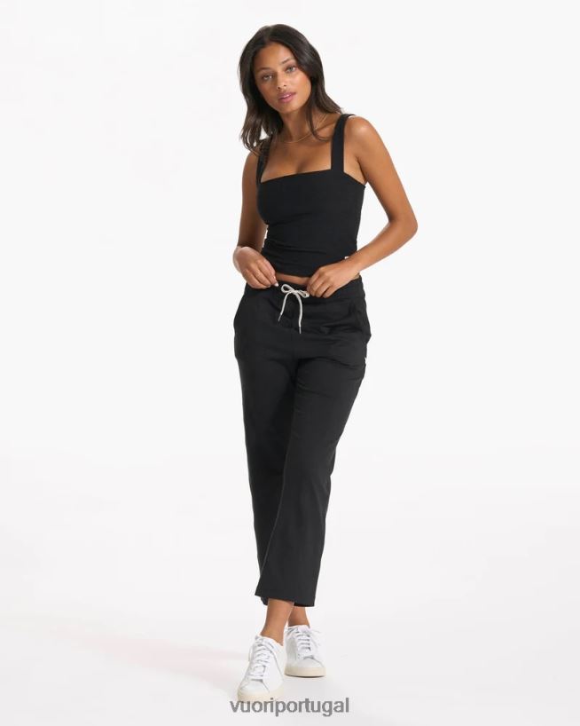 urze preta tanque de pescoço quadrado de elevação mulheres Vuori 68NJ8J45 roupas - Image 6